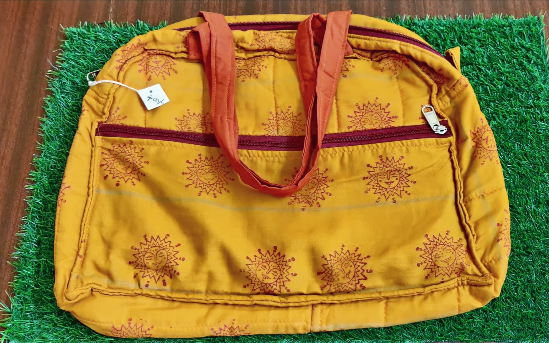 Block-printed bag · BPB0004