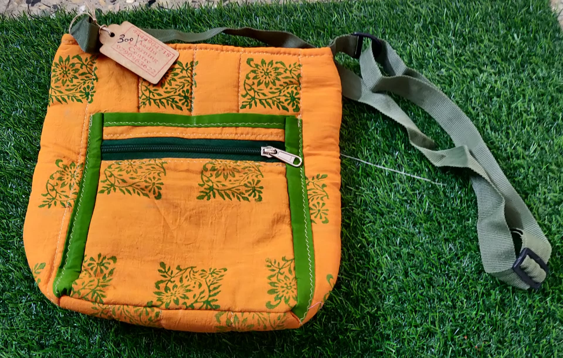 Block-printed bag · BPB0006