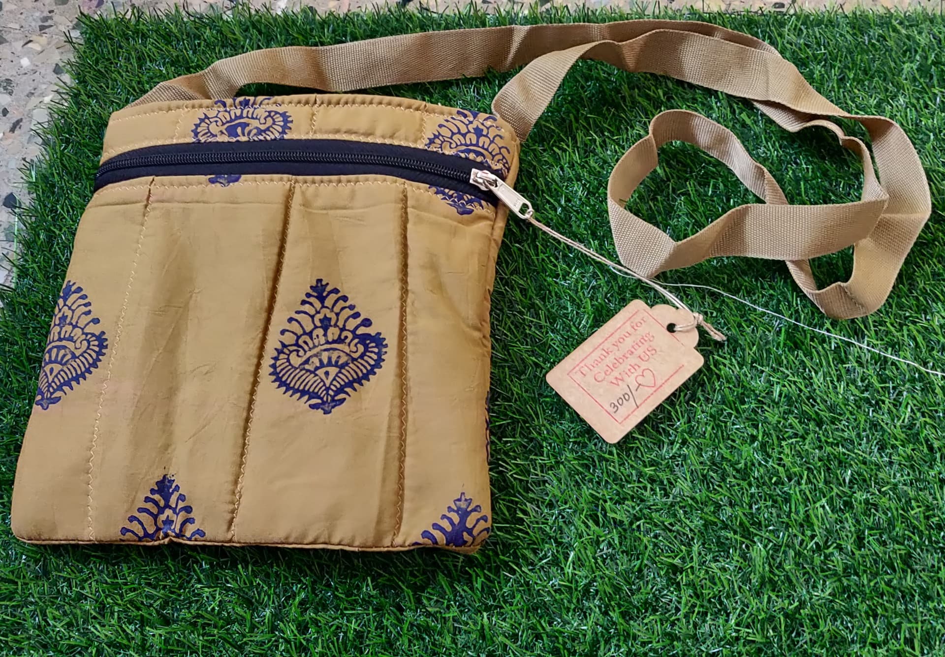 Block-printed bag · BPB0008