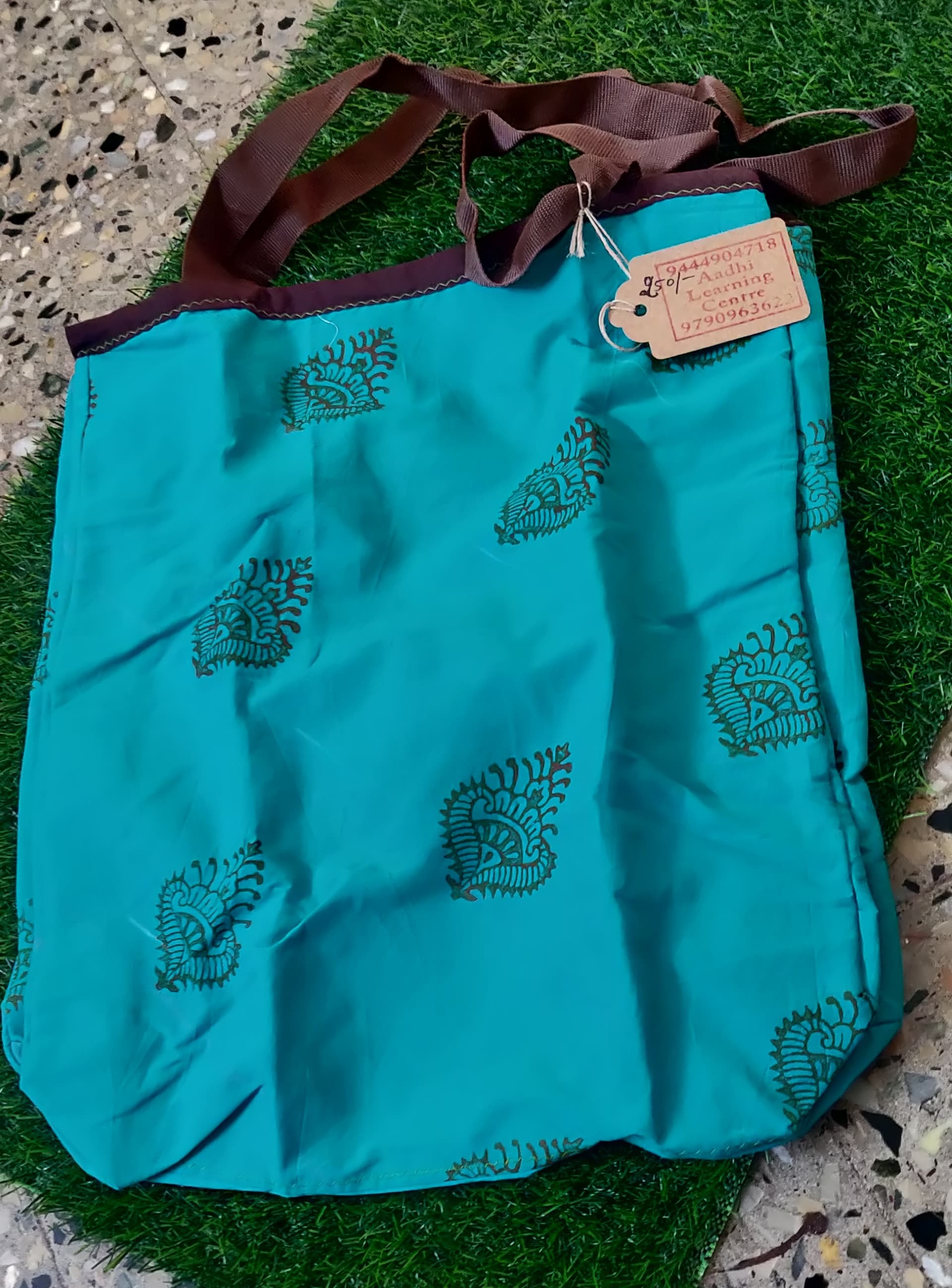 Block-printed bag · BPB0009