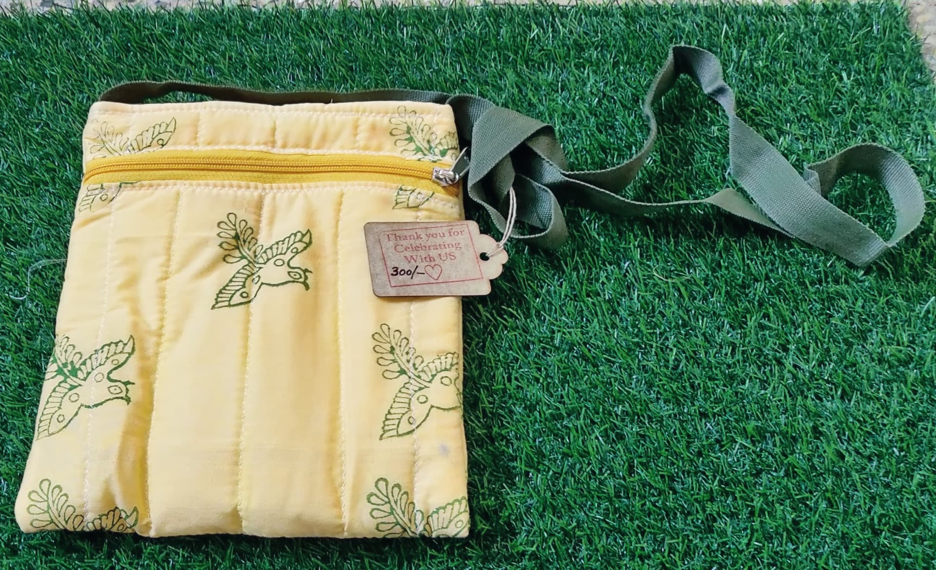 Block-printed bag · BPB0010