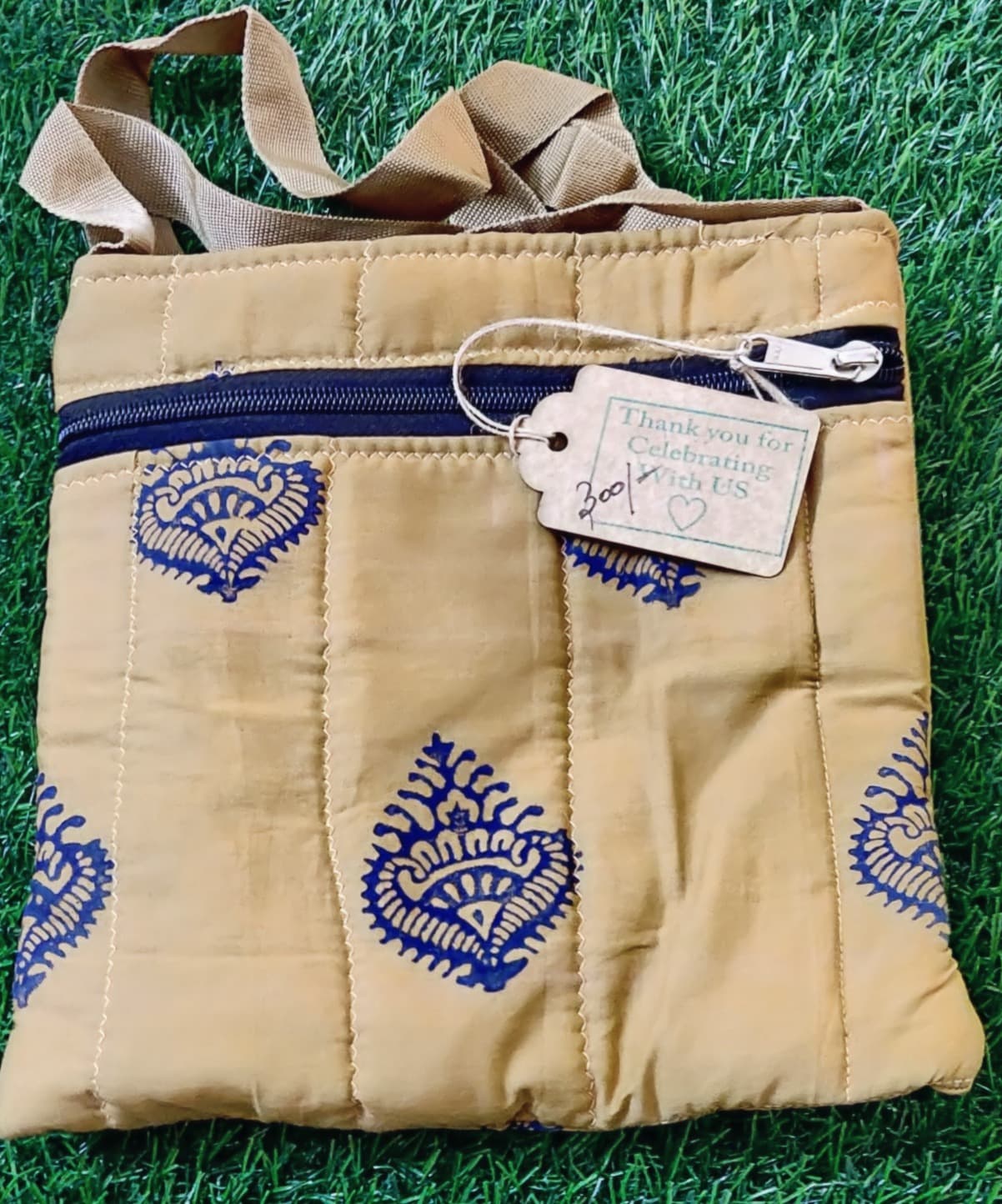 Block-printed bag · BPB0022