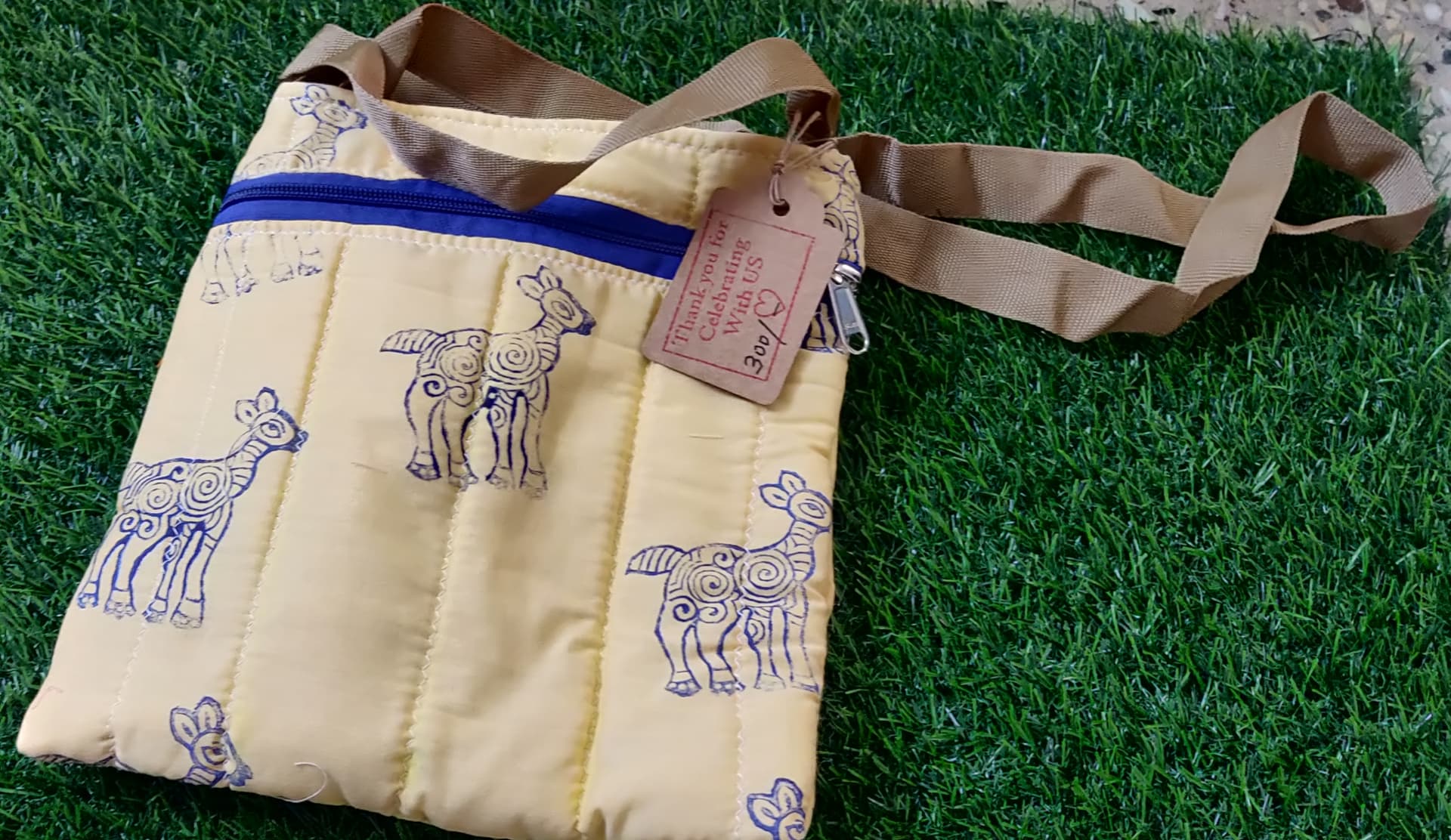 Block-printed bag · BPB0024