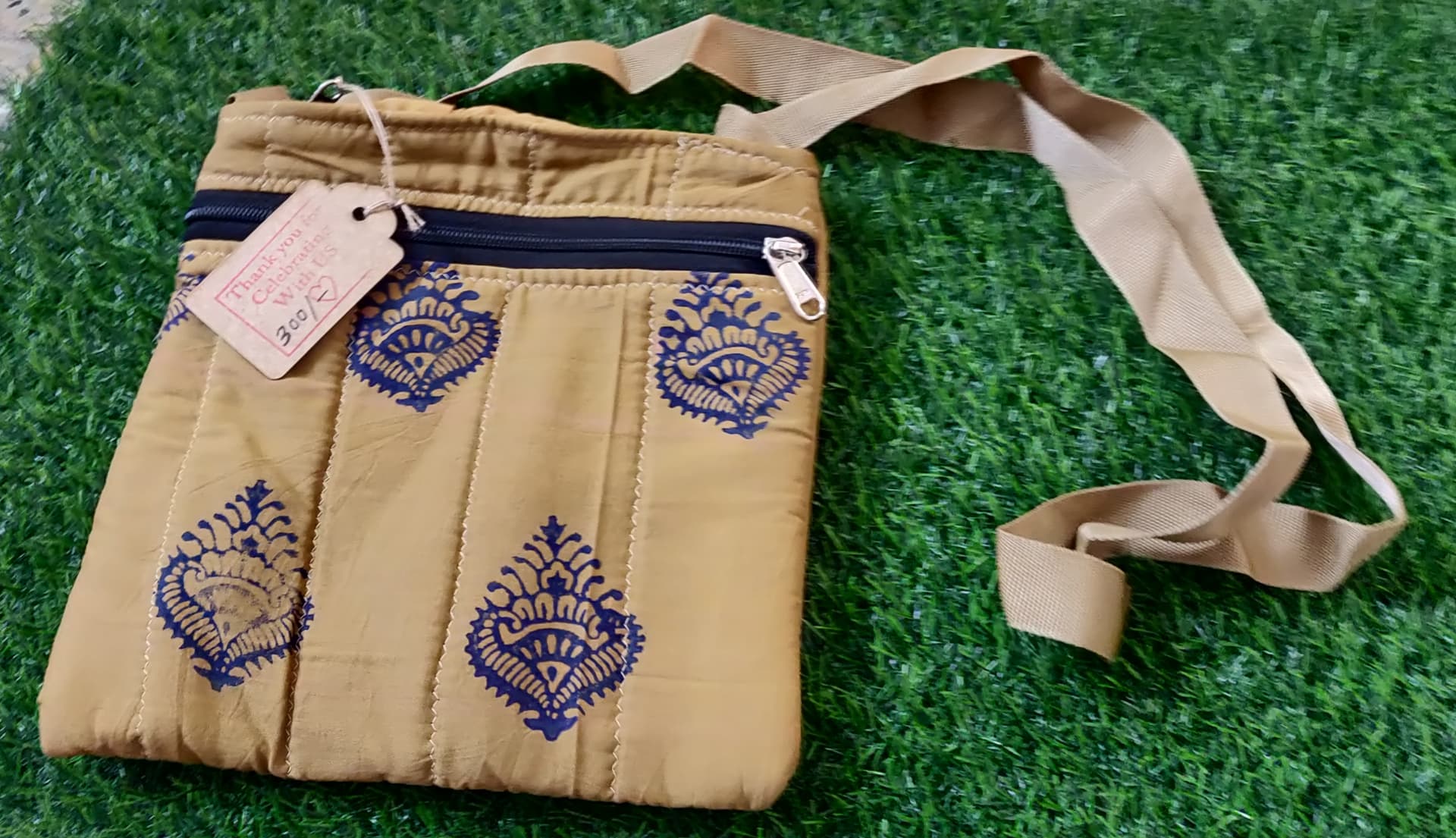 Block-printed bag · BPB0025