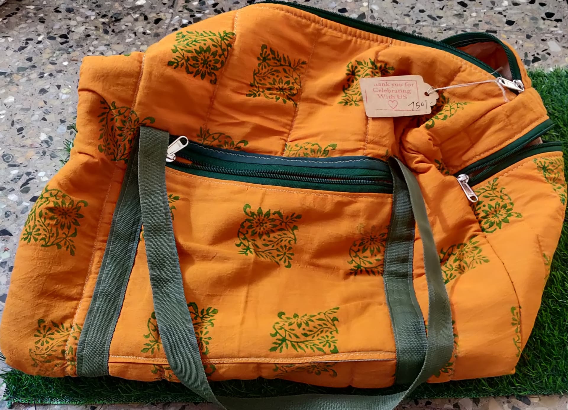 Block-printed bag · BPB0041