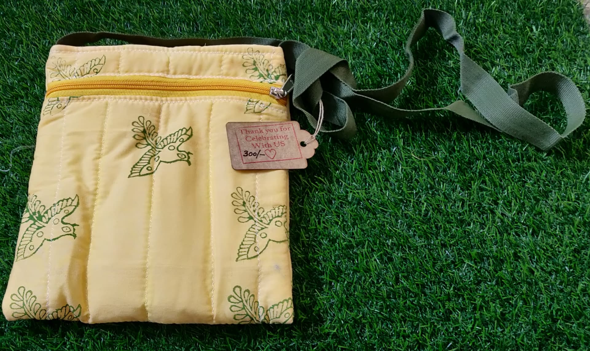 Block-printed bag · BPB0043
