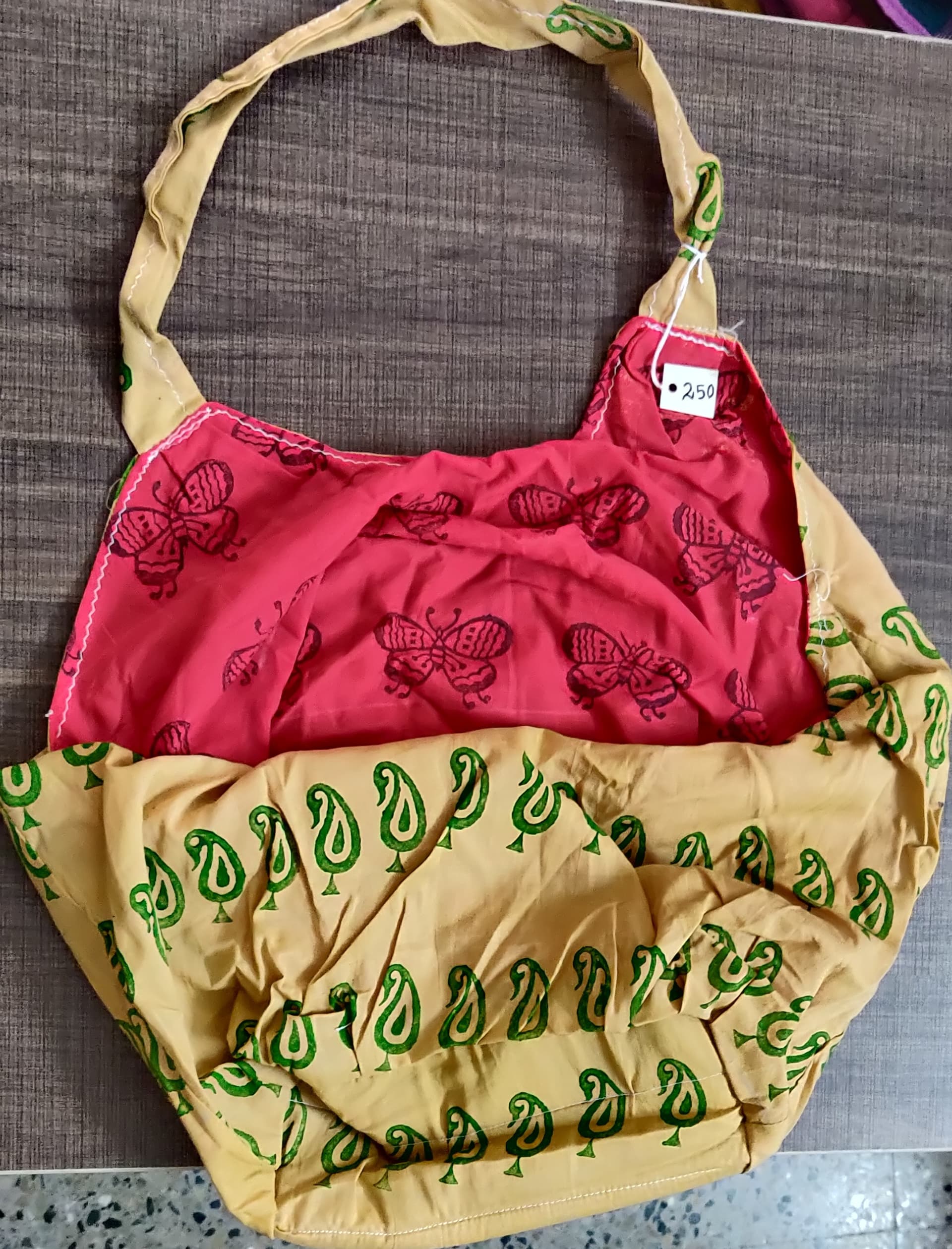 Block-printed bag · BPB0065
