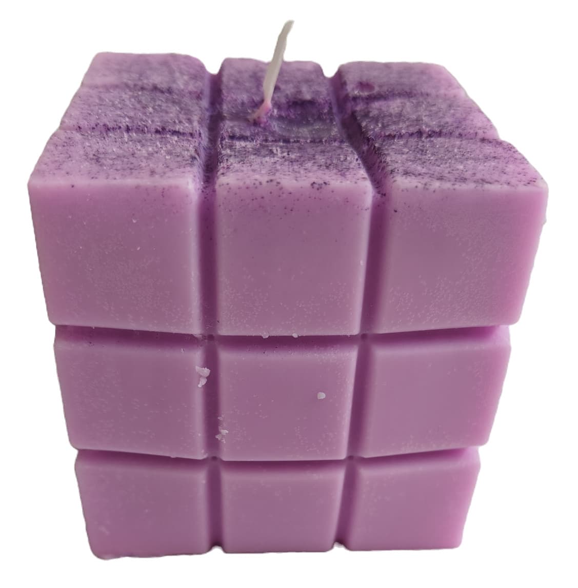 Candle Cube Lavender Orange Fragance