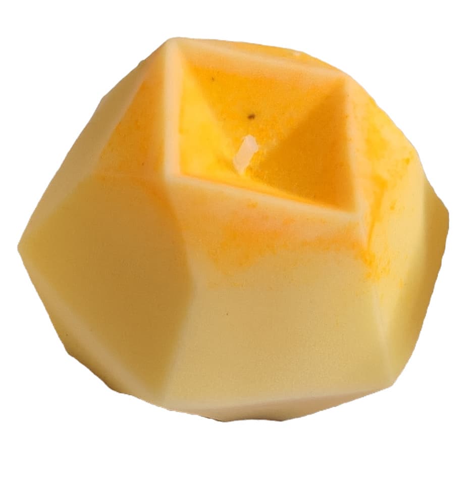 Candle - Yellow sandal Diamond