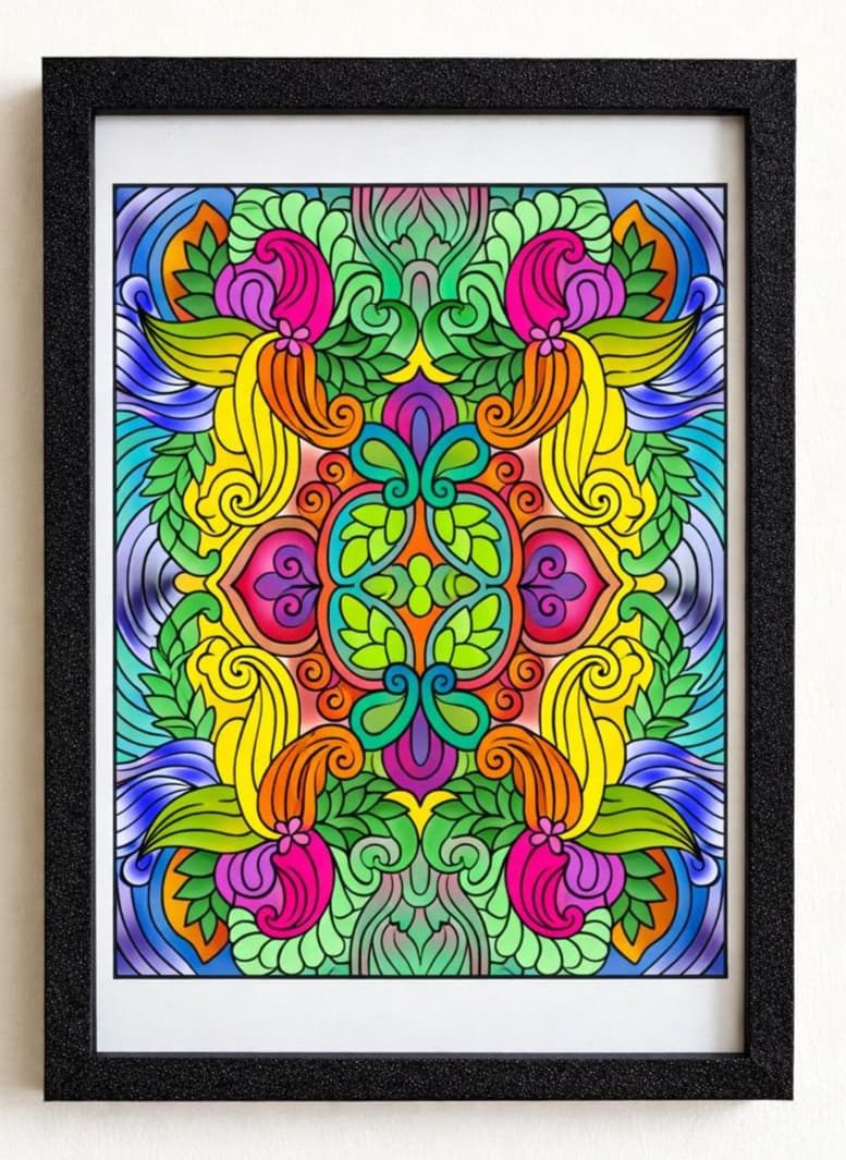 Digital Printing Frame 09