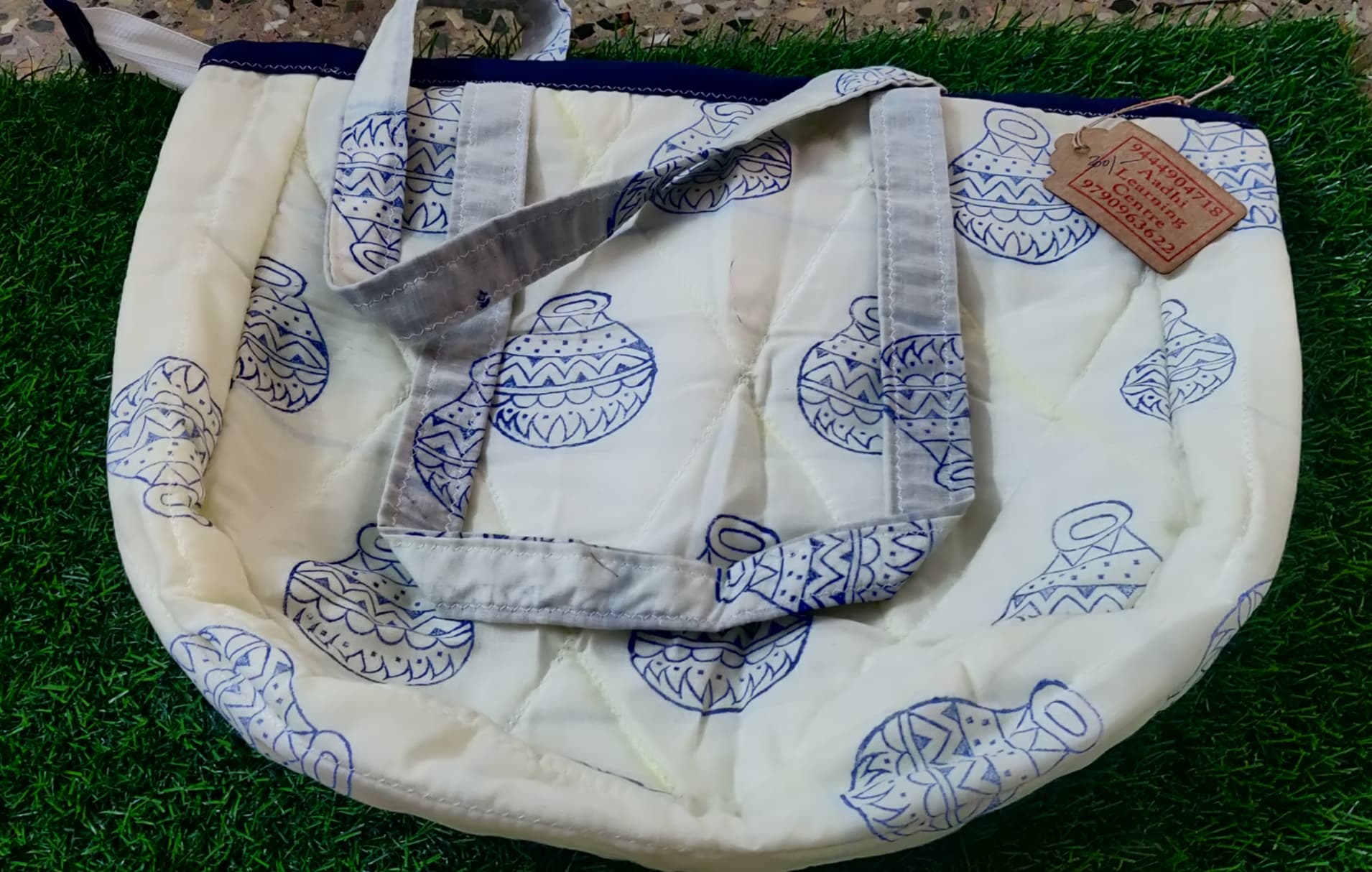 Block-printed bag · BPB0020