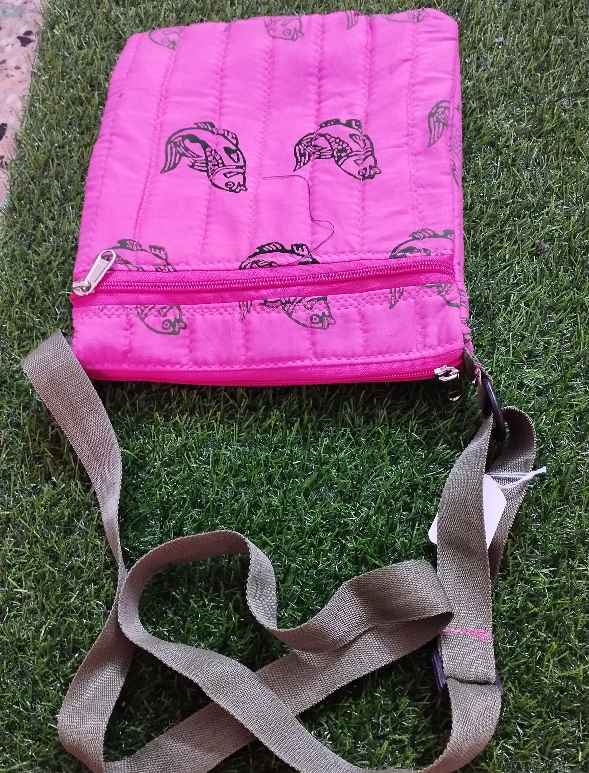 Block-printed bag · BPB0034