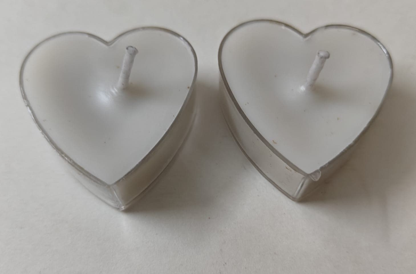Candle Ceramic Heart Vetriver - Pair