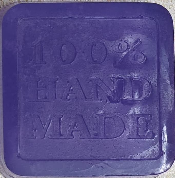 Home Made Soap Glycerin Purple Grannberry
